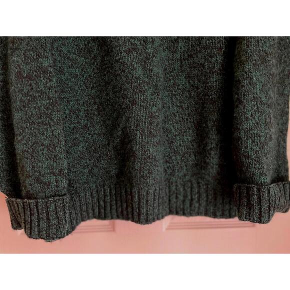 Vintage Eddie Bauer Dark Green Wool Sweater Size XLT - Picture 3 of 9